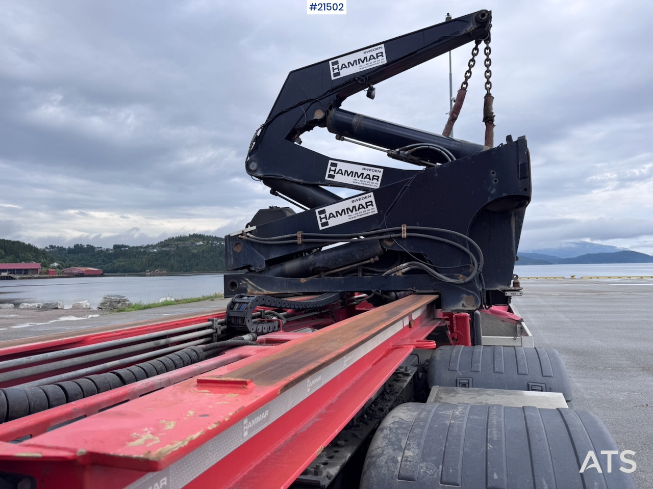 Chassis sættevogn Hammar 195 S Sidelaster: billede 23