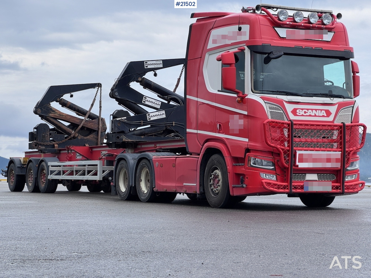 Chassis sættevogn Hammar 195 S Sidelaster: billede 18