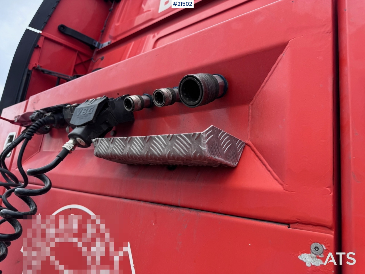 Chassis sættevogn Hammar 195 S Sidelaster: billede 44