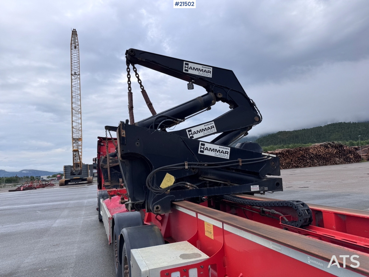 Chassis sættevogn Hammar 195 S Sidelaster: billede 31