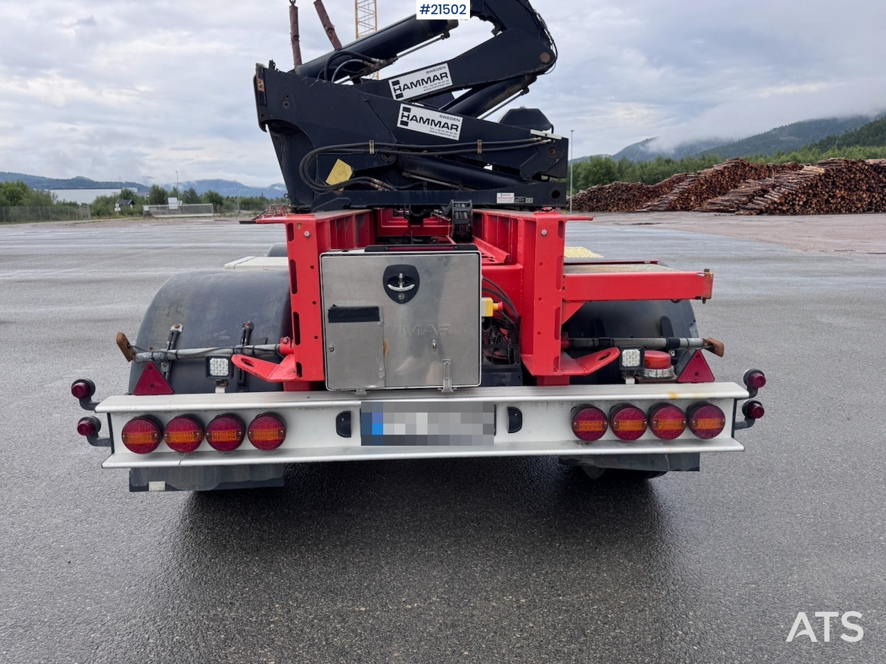 Chassis sættevogn Hammar 195 S Sidelaster: billede 32