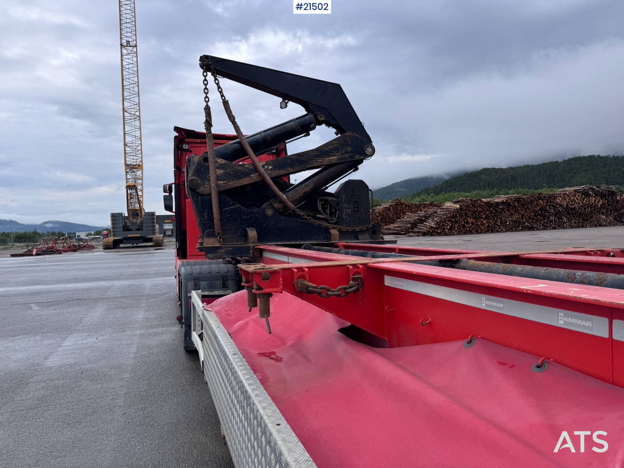 Chassis sættevogn Hammar 195 S Sidelaster: billede 25