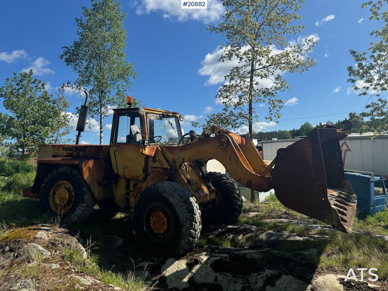 Gummihjulslæsser Hanomag 44: billede 7