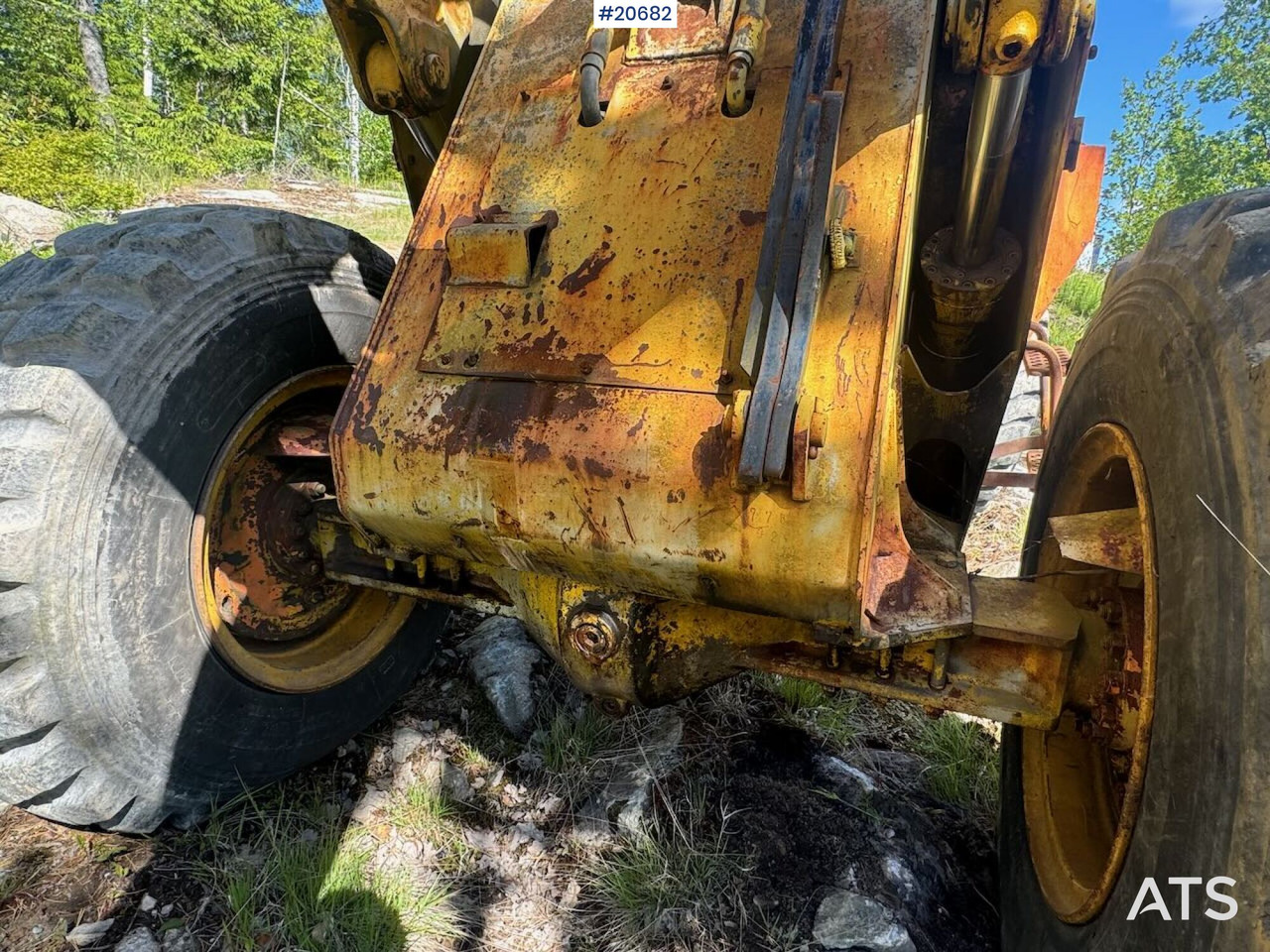 Gummihjulslæsser Hanomag 44: billede 14