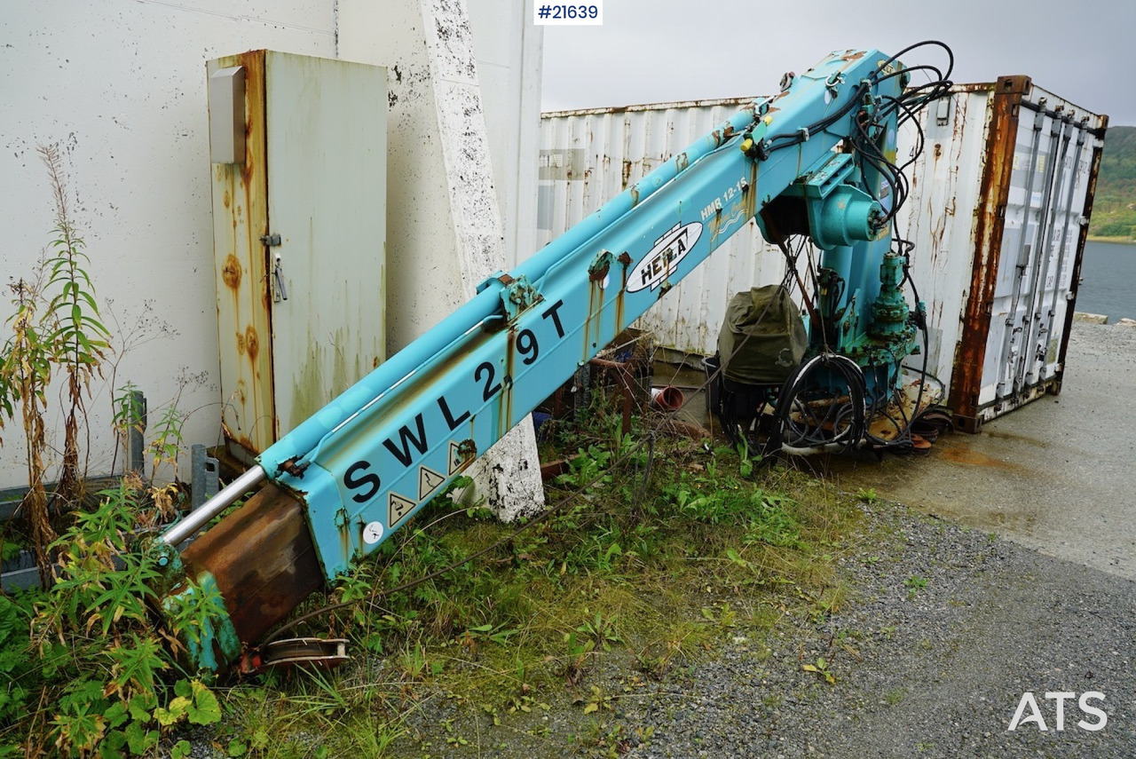 Heila Heila HMR12-1S kran med vinsj (stått på båt) - Lastbilkran: billede 1 Heila Heila HMR12-1S kran med vinsj (stått på båt) - Lastbilkran: billede 1