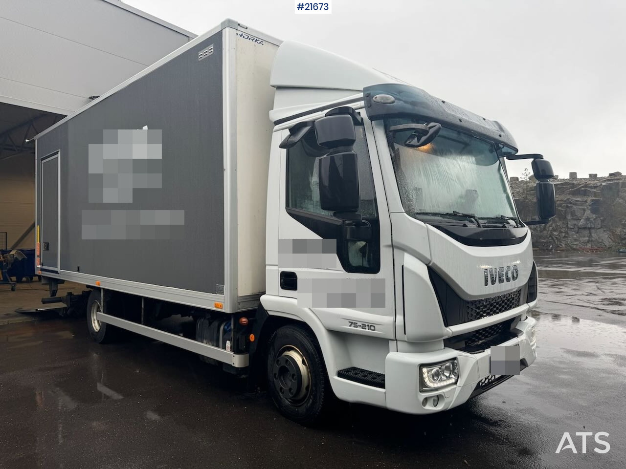 Iveco 2016 Iveco 75-210 4x2 skapbil m/ lift - Lastbil varevogn: billede 1 Iveco 2016 Iveco 75-210 4x2 skapbil m/ lift - Lastbil varevogn: billede 1
