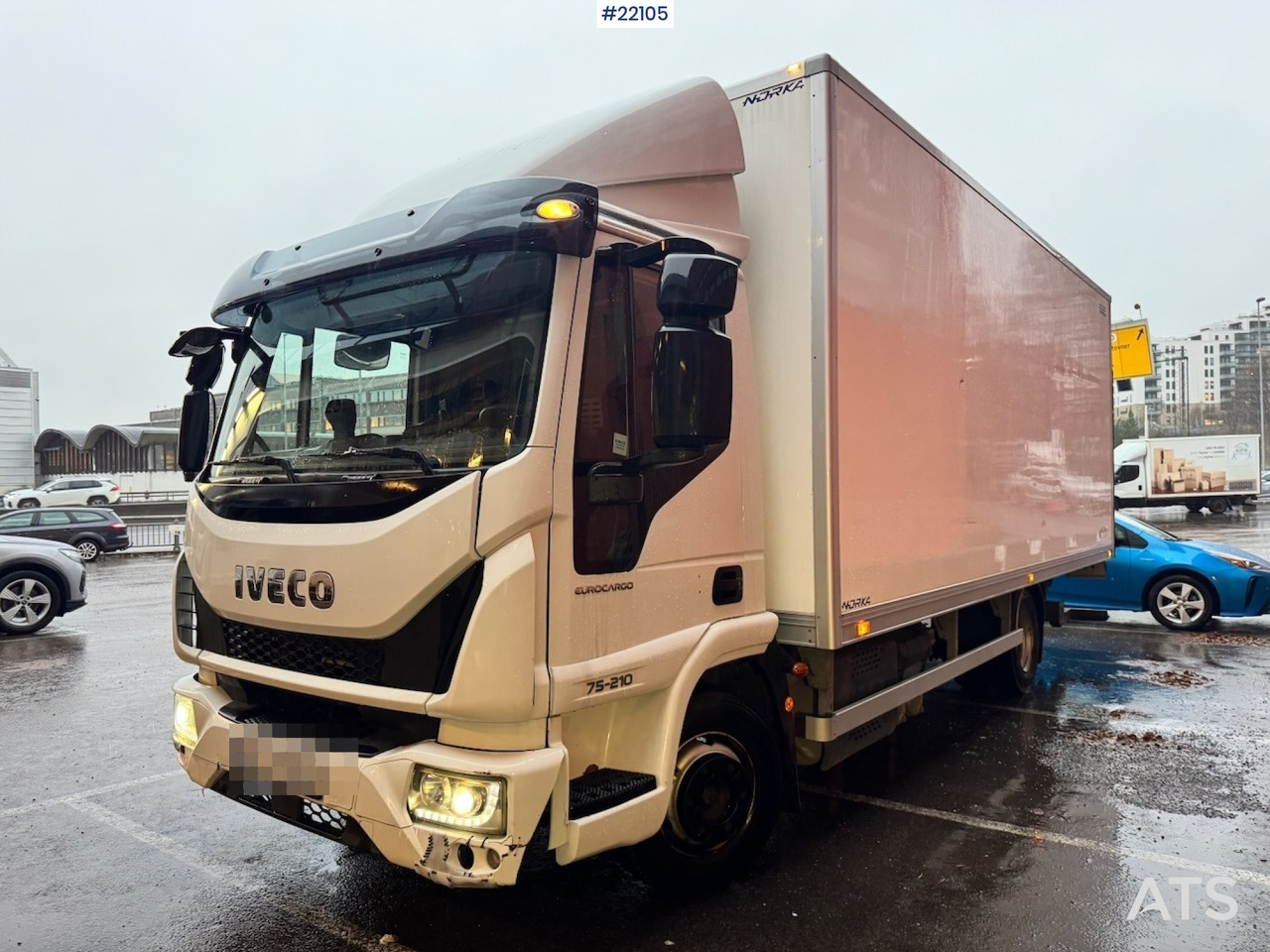 Iveco 2017 Iveco Eurocargo 75-210 Skapbil. 93 000 km! - Lastbil varevogn: billede 1 Iveco 2017 Iveco Eurocargo 75-210 Skapbil. 93 000 km! - Lastbil varevogn: billede 1
