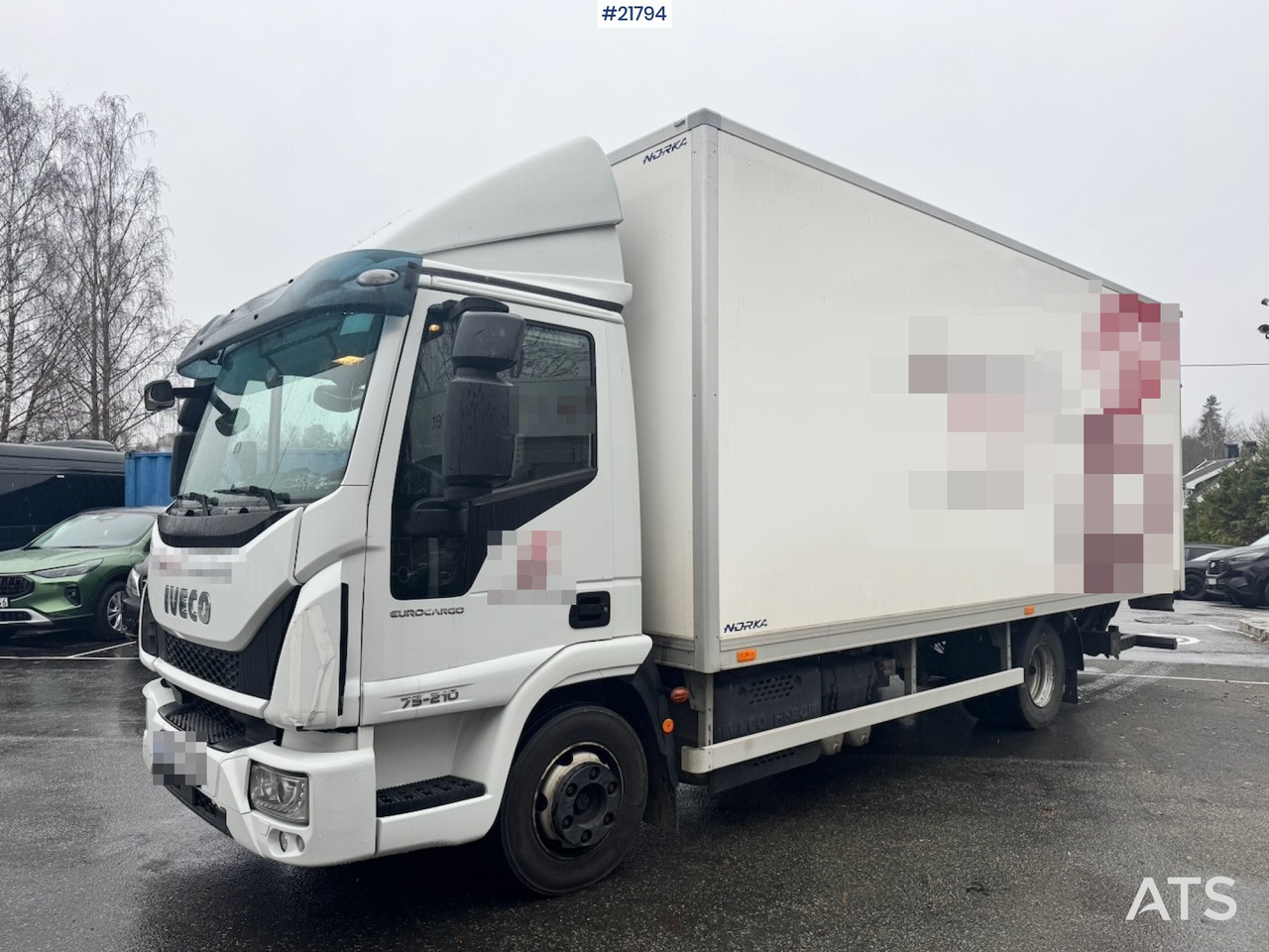 Iveco 75E-210 - Lastbil varevogn: billede 2 Iveco 75E-210 - Lastbil varevogn: billede 2