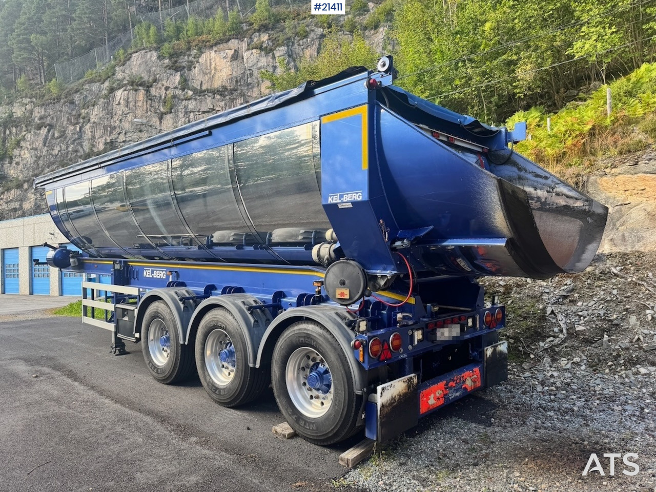 Kel-berg Asfaltsemi - Tipvogn sættevogn: billede 4 Kel-berg Asfaltsemi - Tipvogn sættevogn: billede 4