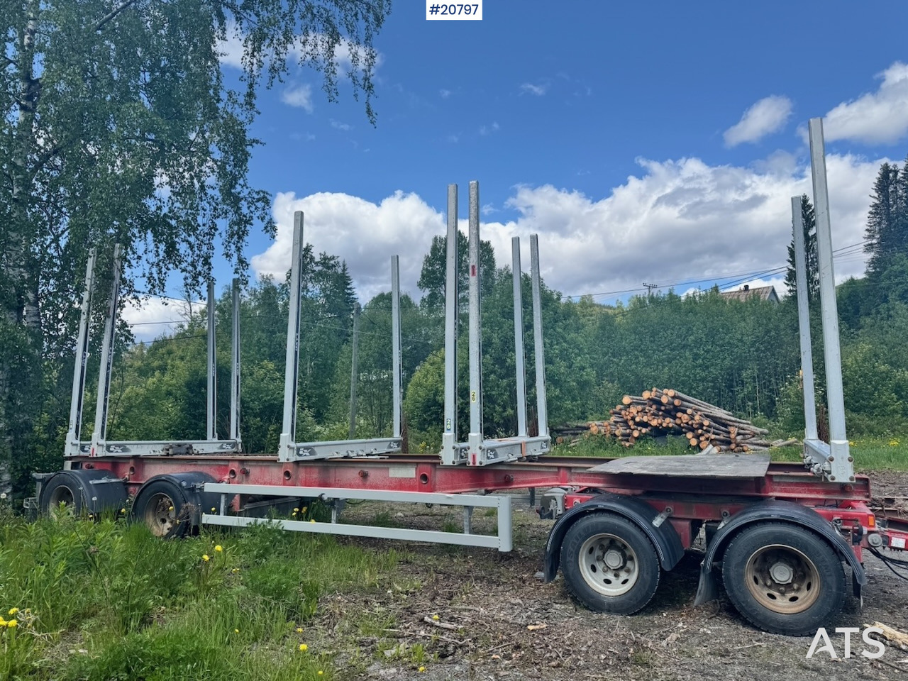 Kilafors Tømmerhenger - Anhænger til tømmer: billede 5 Kilafors Tømmerhenger - Anhænger til tømmer: billede 5