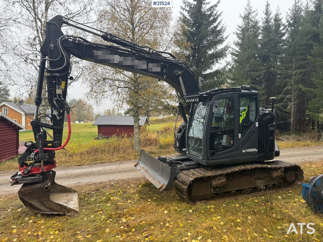 Kobelco SK140SRLC - Bæltegravemaskine: billede 3 Kobelco SK140SRLC - Bæltegravemaskine: billede 3