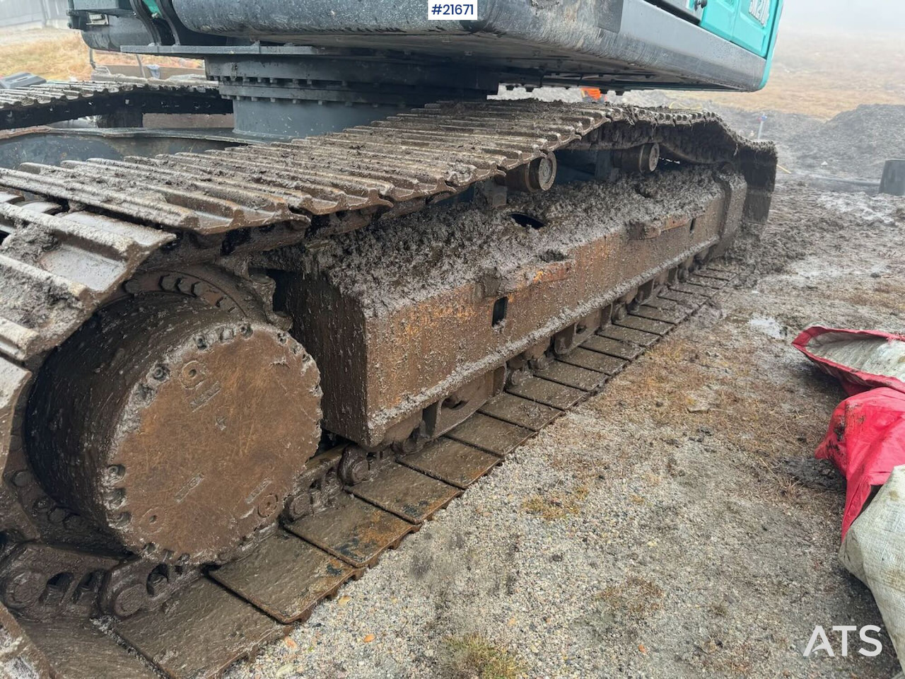 Bæltegravemaskine Kobelco SK210LC-10 Beltegraver m/ pusseskuffe, tilt og GPS: billede 28 Bæltegravemaskine Kobelco SK210LC-10 Beltegraver m/ pusseskuffe, tilt og GPS: billede 28