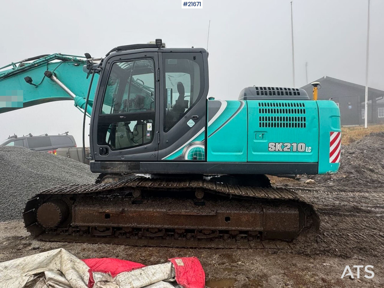 Bæltegravemaskine Kobelco SK210LC-10 Beltegraver m/ pusseskuffe, tilt og GPS: billede 43 Bæltegravemaskine Kobelco SK210LC-10 Beltegraver m/ pusseskuffe, tilt og GPS: billede 43