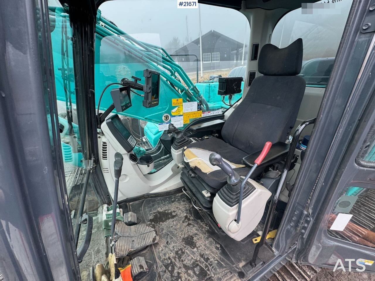Bæltegravemaskine Kobelco SK210LC-10 Beltegraver m/ pusseskuffe, tilt og GPS: billede 34 Bæltegravemaskine Kobelco SK210LC-10 Beltegraver m/ pusseskuffe, tilt og GPS: billede 34