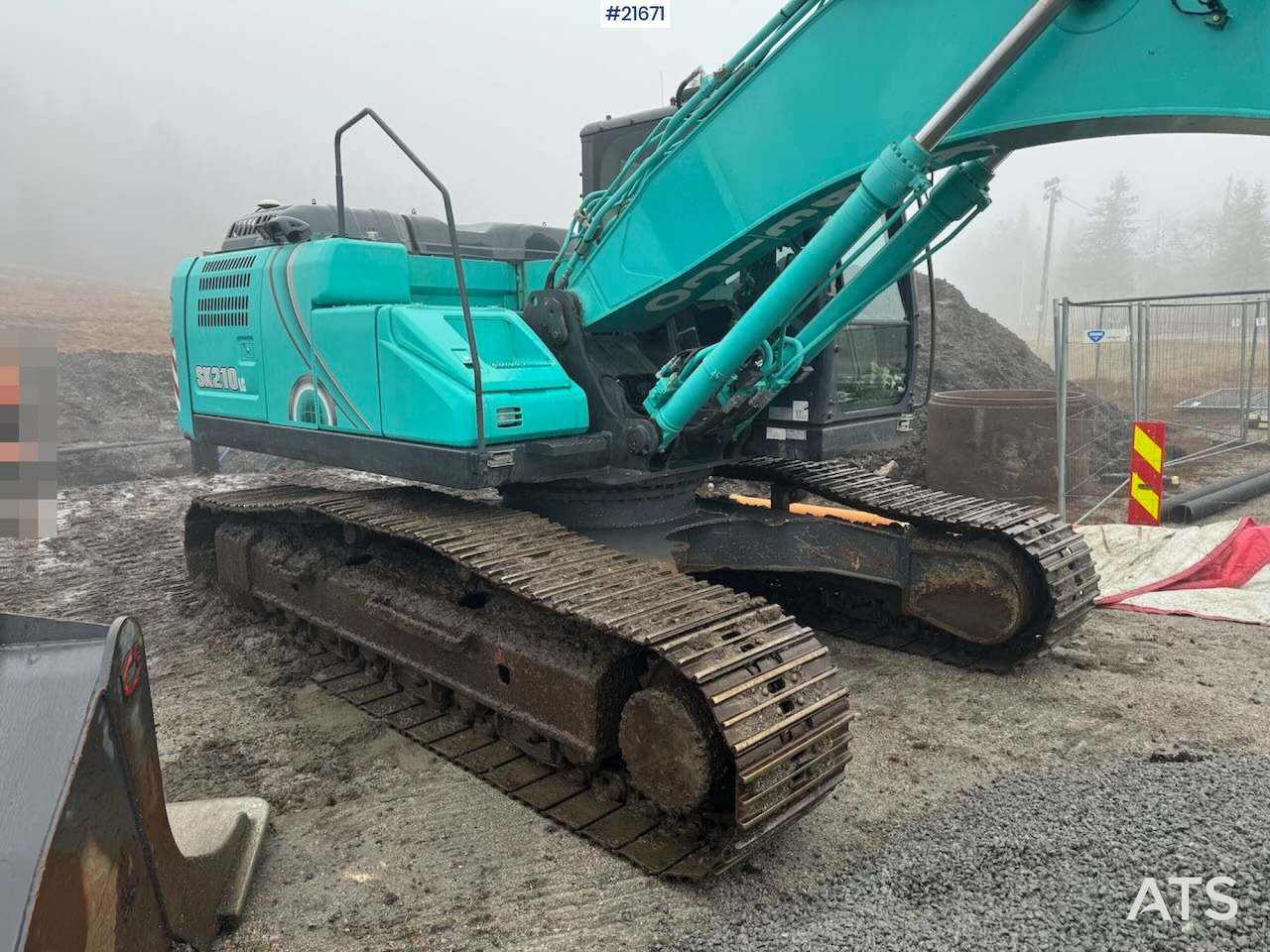 Bæltegravemaskine Kobelco SK210LC-10 Beltegraver m/ pusseskuffe, tilt og GPS: billede 45 Bæltegravemaskine Kobelco SK210LC-10 Beltegraver m/ pusseskuffe, tilt og GPS: billede 45