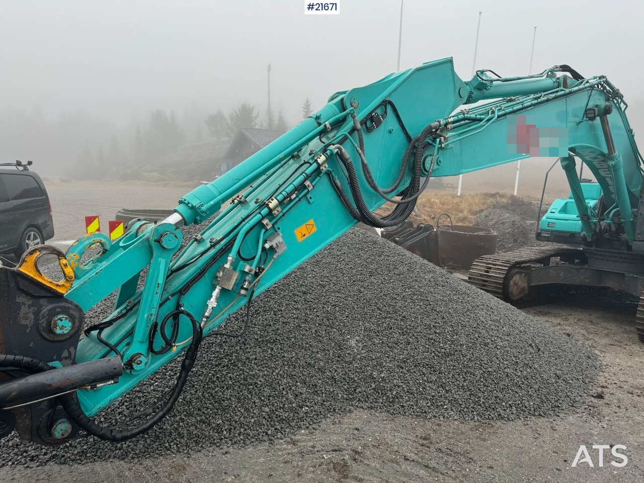 Bæltegravemaskine Kobelco SK210LC-10 Beltegraver m/ pusseskuffe, tilt og GPS: billede 14 Bæltegravemaskine Kobelco SK210LC-10 Beltegraver m/ pusseskuffe, tilt og GPS: billede 14