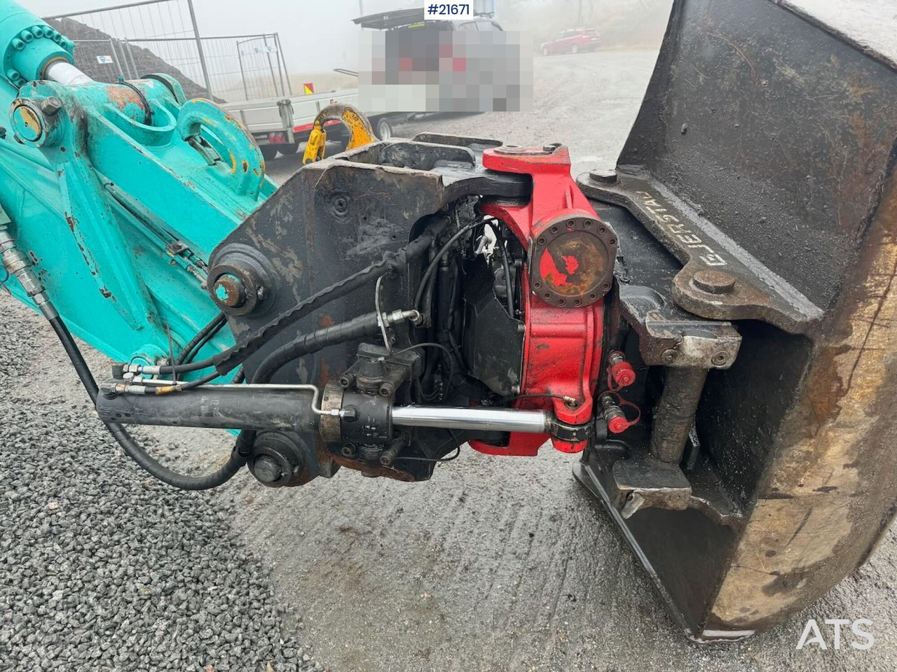 Bæltegravemaskine Kobelco SK210LC-10 Beltegraver m/ pusseskuffe, tilt og GPS: billede 16 Bæltegravemaskine Kobelco SK210LC-10 Beltegraver m/ pusseskuffe, tilt og GPS: billede 16