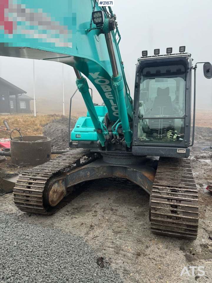 Bæltegravemaskine Kobelco SK210LC-10 Beltegraver m/ pusseskuffe, tilt og GPS: billede 21 Bæltegravemaskine Kobelco SK210LC-10 Beltegraver m/ pusseskuffe, tilt og GPS: billede 21