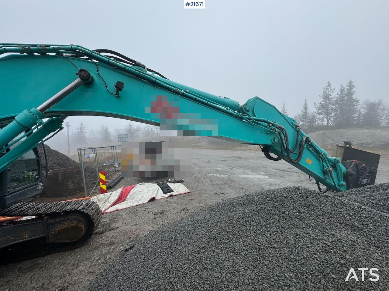 Bæltegravemaskine Kobelco SK210LC-10 Beltegraver m/ pusseskuffe, tilt og GPS: billede 9 Bæltegravemaskine Kobelco SK210LC-10 Beltegraver m/ pusseskuffe, tilt og GPS: billede 9