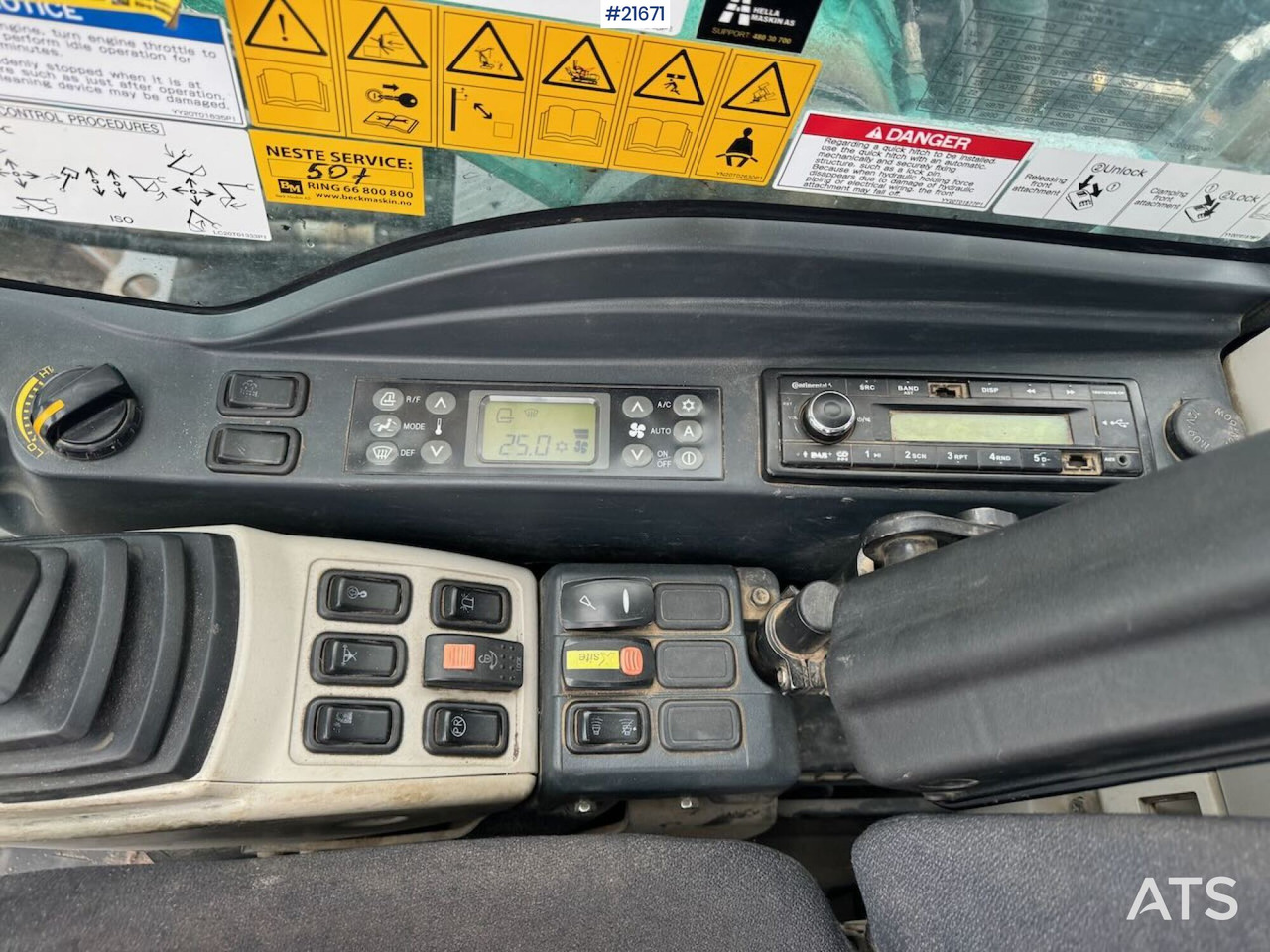 Bæltegravemaskine Kobelco SK210LC-10 Beltegraver m/ pusseskuffe, tilt og GPS: billede 42 Bæltegravemaskine Kobelco SK210LC-10 Beltegraver m/ pusseskuffe, tilt og GPS: billede 42