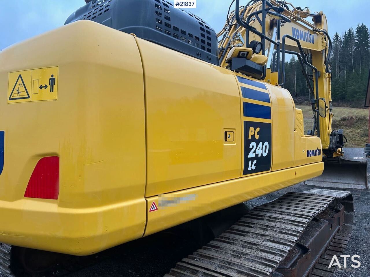 Bæltegravemaskine Komatsu PC240LC-11E0 Beltegraver m/ Rotortilt og Pusseskuffe: billede 9 Bæltegravemaskine Komatsu PC240LC-11E0 Beltegraver m/ Rotortilt og Pusseskuffe: billede 9