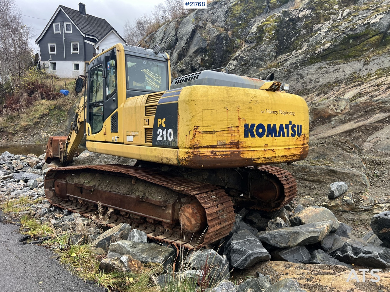 Komatsu pc210lc-8 gravemaskin m/ tannskuffe - Gravemaskine: billede 2 Komatsu pc210lc-8 gravemaskin m/ tannskuffe - Gravemaskine: billede 2