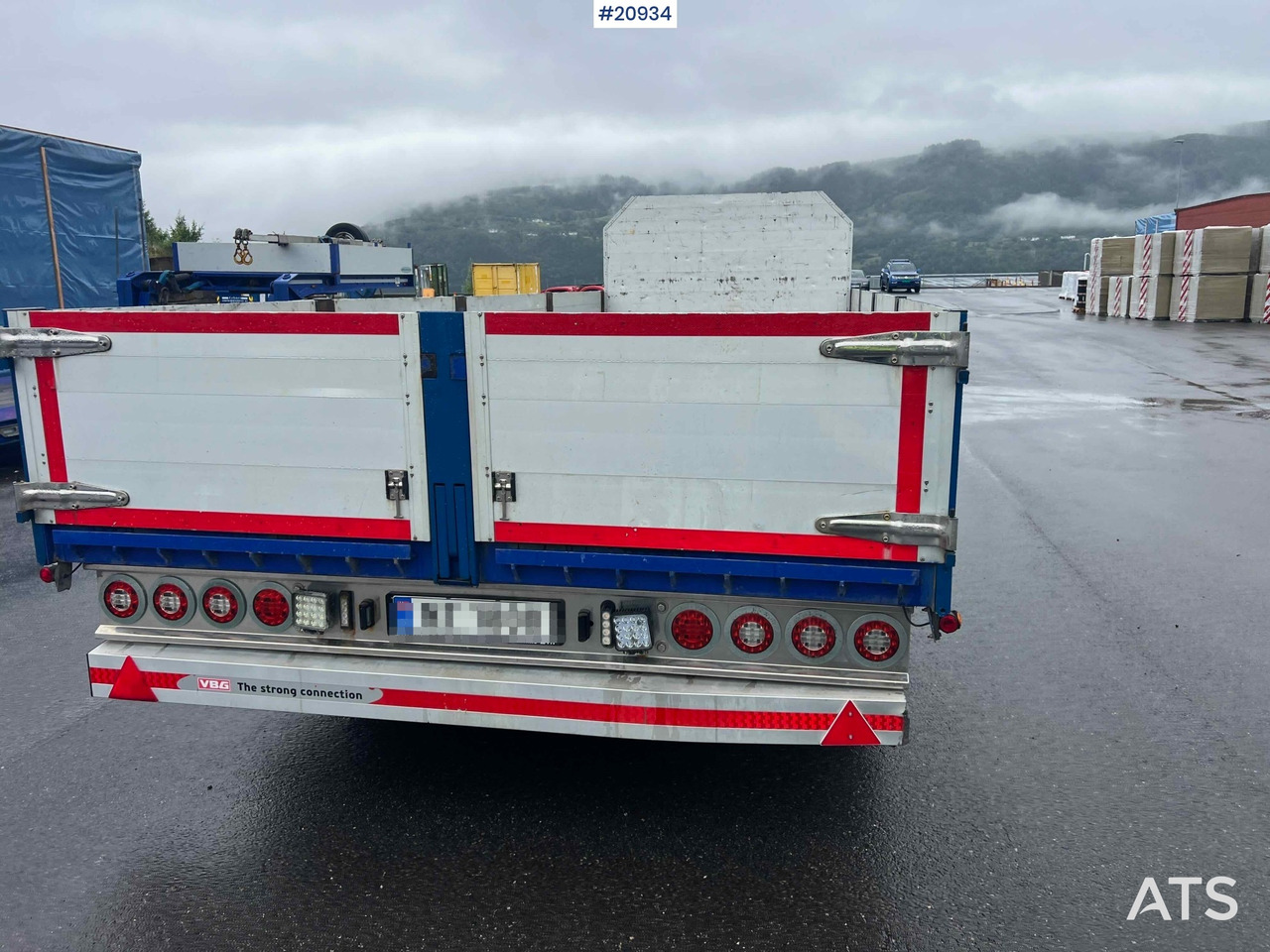 Konar 3 akslet plankjerre - Ladtrailer: billede 5 Konar 3 akslet plankjerre - Ladtrailer: billede 5