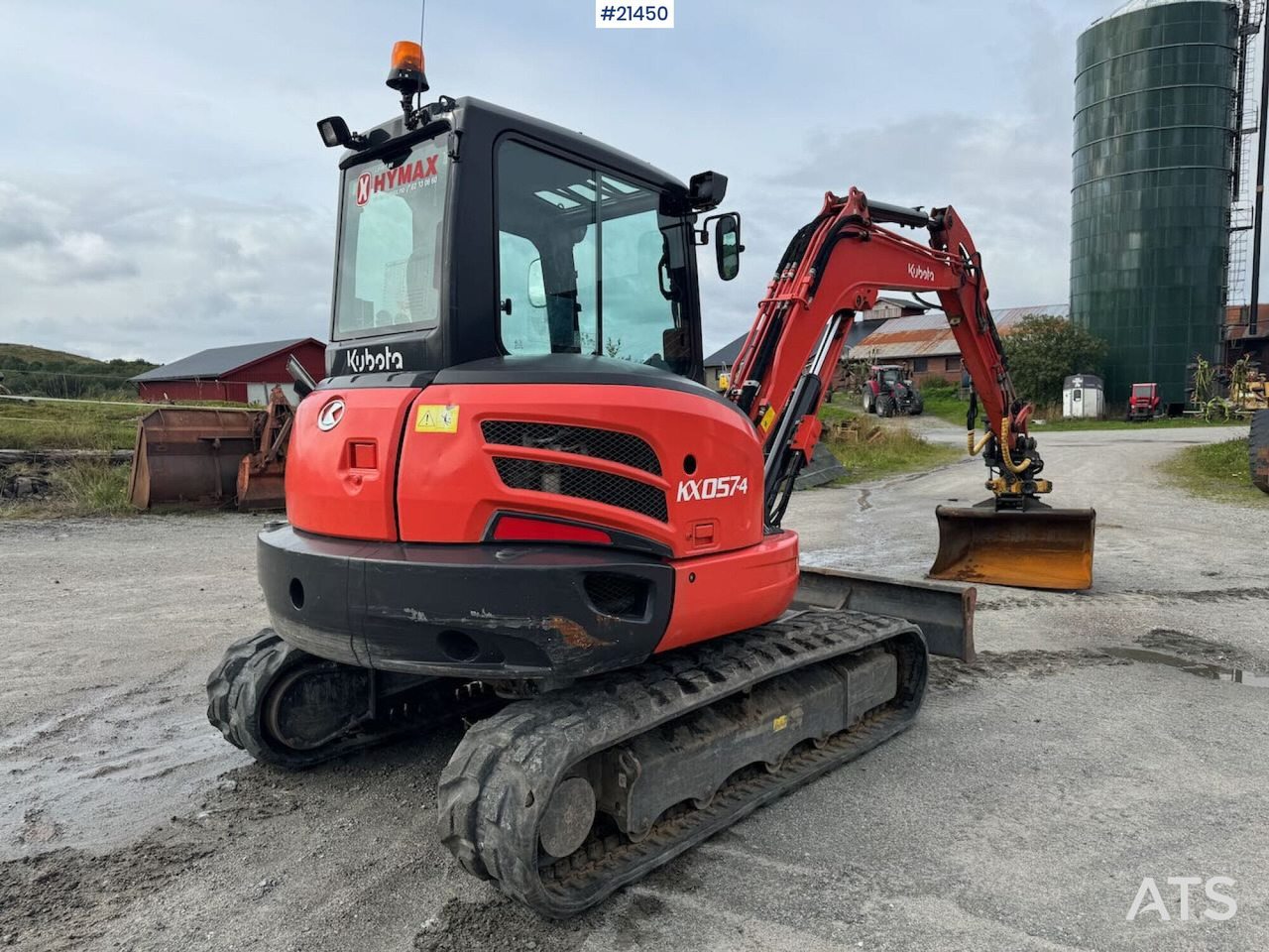 Kubota KX 057-4 - Bæltegravemaskine: billede 5 Kubota KX 057-4 - Bæltegravemaskine: billede 5