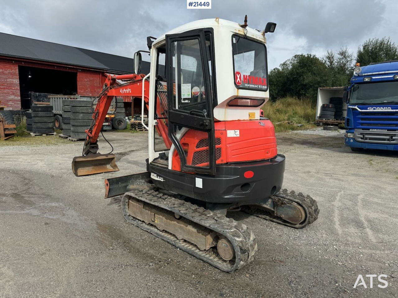 Kubota U35-3 - Minigravemaskine: billede 3 Kubota U35-3 - Minigravemaskine: billede 3