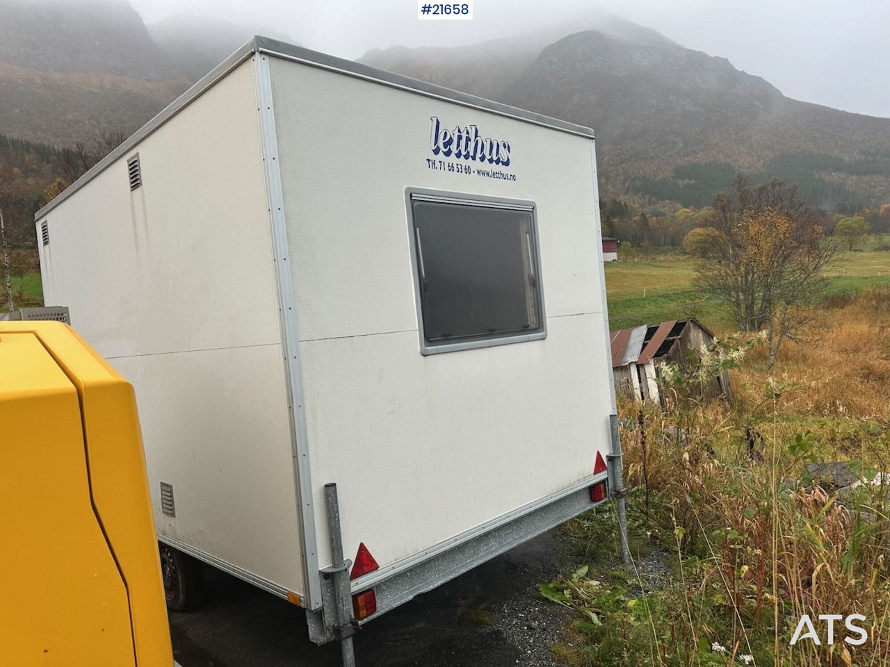 Letthus brakke - Skur container, Anhænger: billede 4 Letthus brakke - Skur container, Anhænger: billede 4