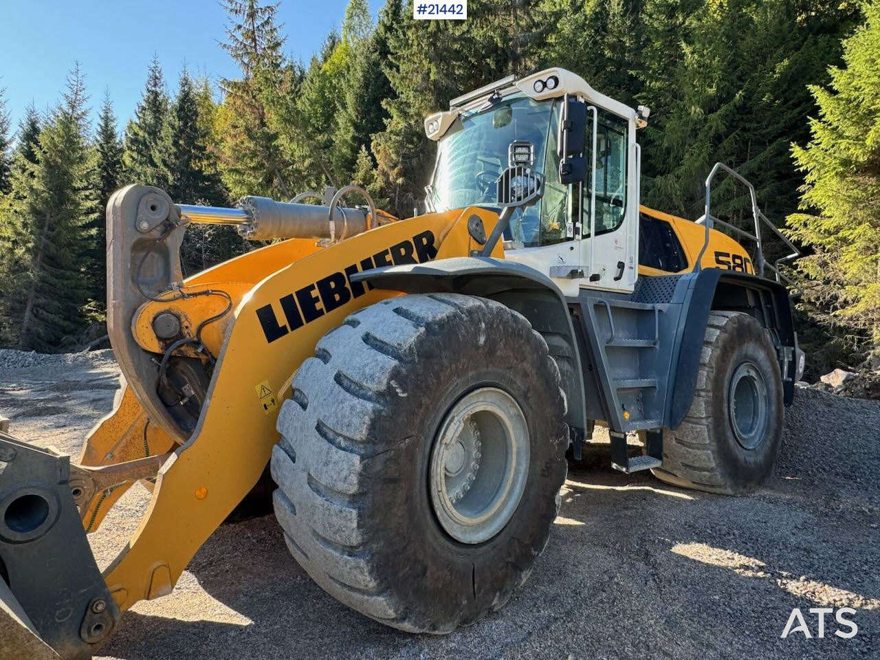 Liebherr L580 - Gummihjulslæsser: billede 4 Liebherr L580 - Gummihjulslæsser: billede 4