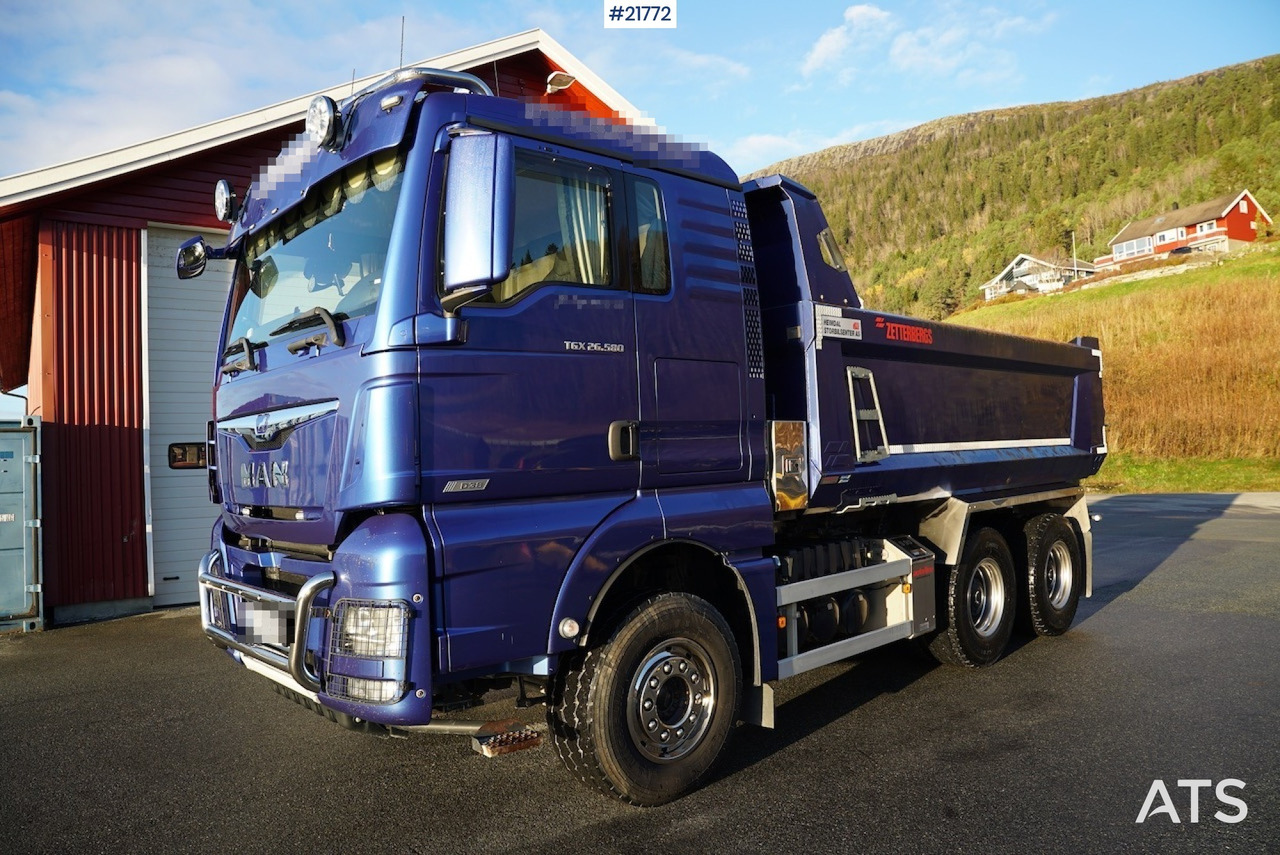 MAN 2018 Man TGX 26.580 6x4 tippbil med stålfjæring - Tipvogn lastbil: billede 1 MAN 2018 Man TGX 26.580 6x4 tippbil med stålfjæring - Tipvogn lastbil: billede 1