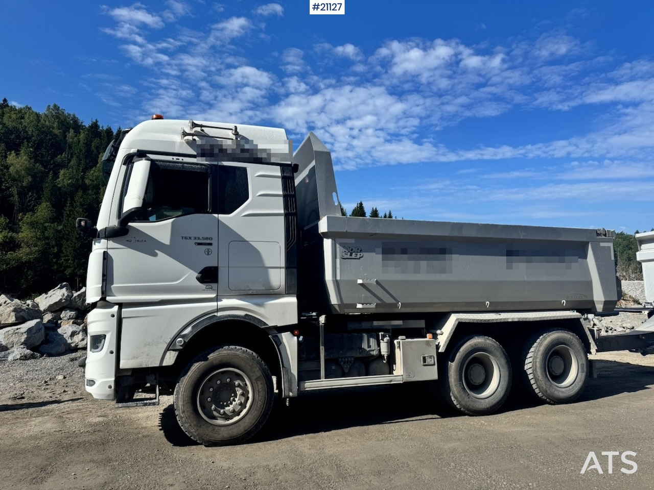 MAN 2021 MAN TGX 33.580 6x2 Asfaltbil m/ Dumperkasse og Balje. - Tipvogn lastbil: billede 3 MAN 2021 MAN TGX 33.580 6x2 Asfaltbil m/ Dumperkasse og Balje. - Tipvogn lastbil: billede 3
