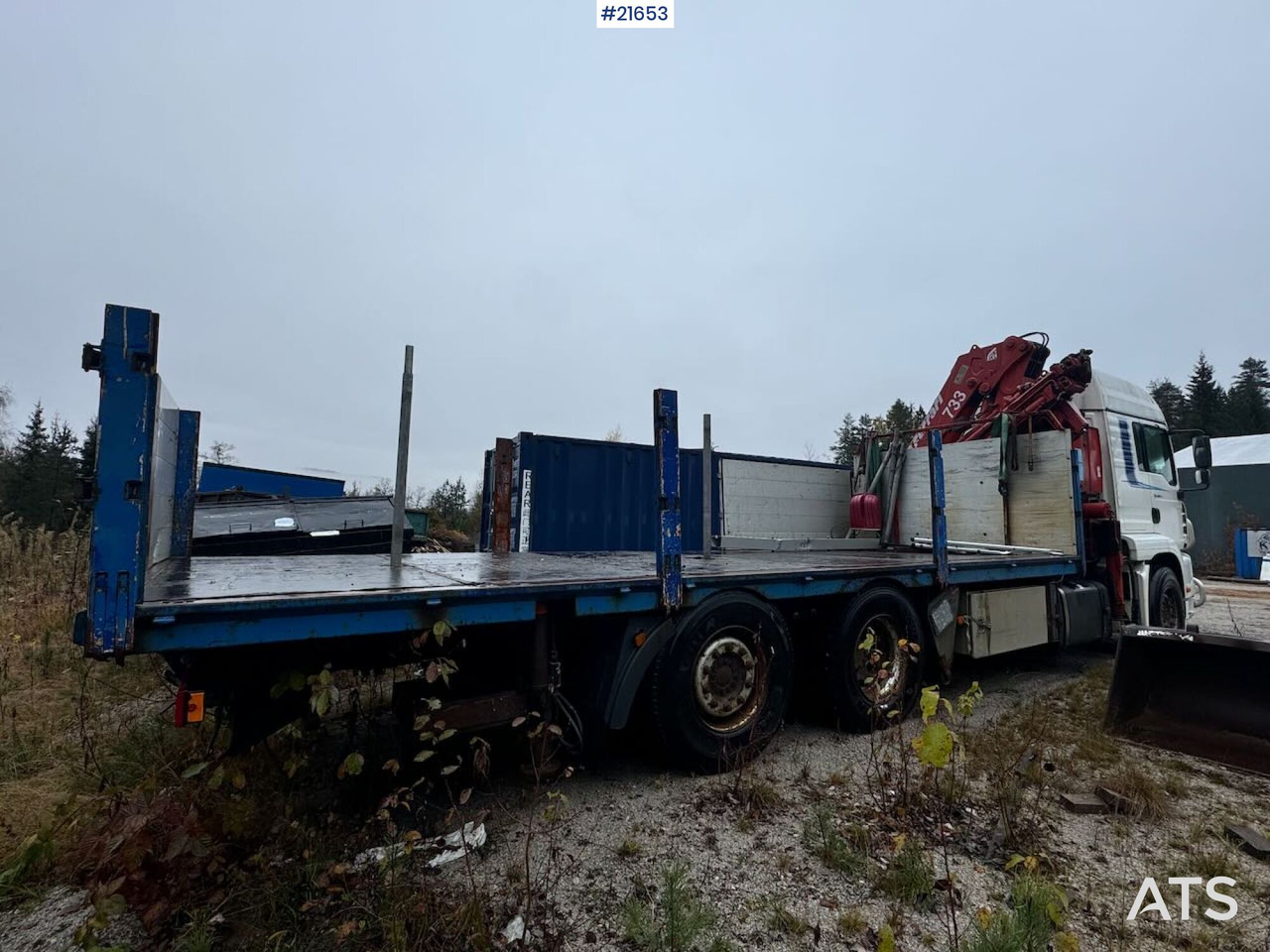 MAN 26.413 - Lastbil med kran: billede 5 MAN 26.413 - Lastbil med kran: billede 5