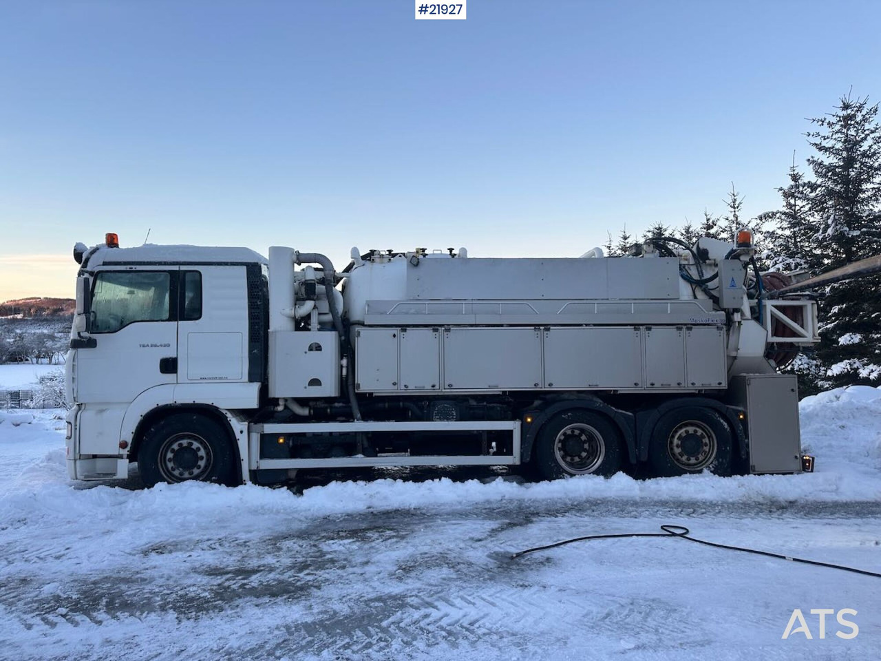 MAN TGA 26.430 6x2 sug-/spylebil m/ Maskoflex påbygg. SE VIDEO. - Slamsugemaskine: billede 3 MAN TGA 26.430 6x2 sug-/spylebil m/ Maskoflex påbygg. SE VIDEO. - Slamsugemaskine: billede 3