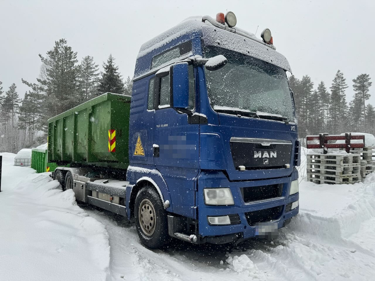 MAN TGX 33.680 Krokbil med Palift Krok - Lastbil kroghejs: billede 1 MAN TGX 33.680 Krokbil med Palift Krok - Lastbil kroghejs: billede 1