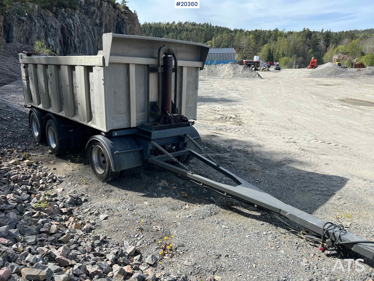 Maur 3 akslet slephenger - Tipvogn påhængsvogn: billede 2 Maur 3 akslet slephenger - Tipvogn påhængsvogn: billede 2