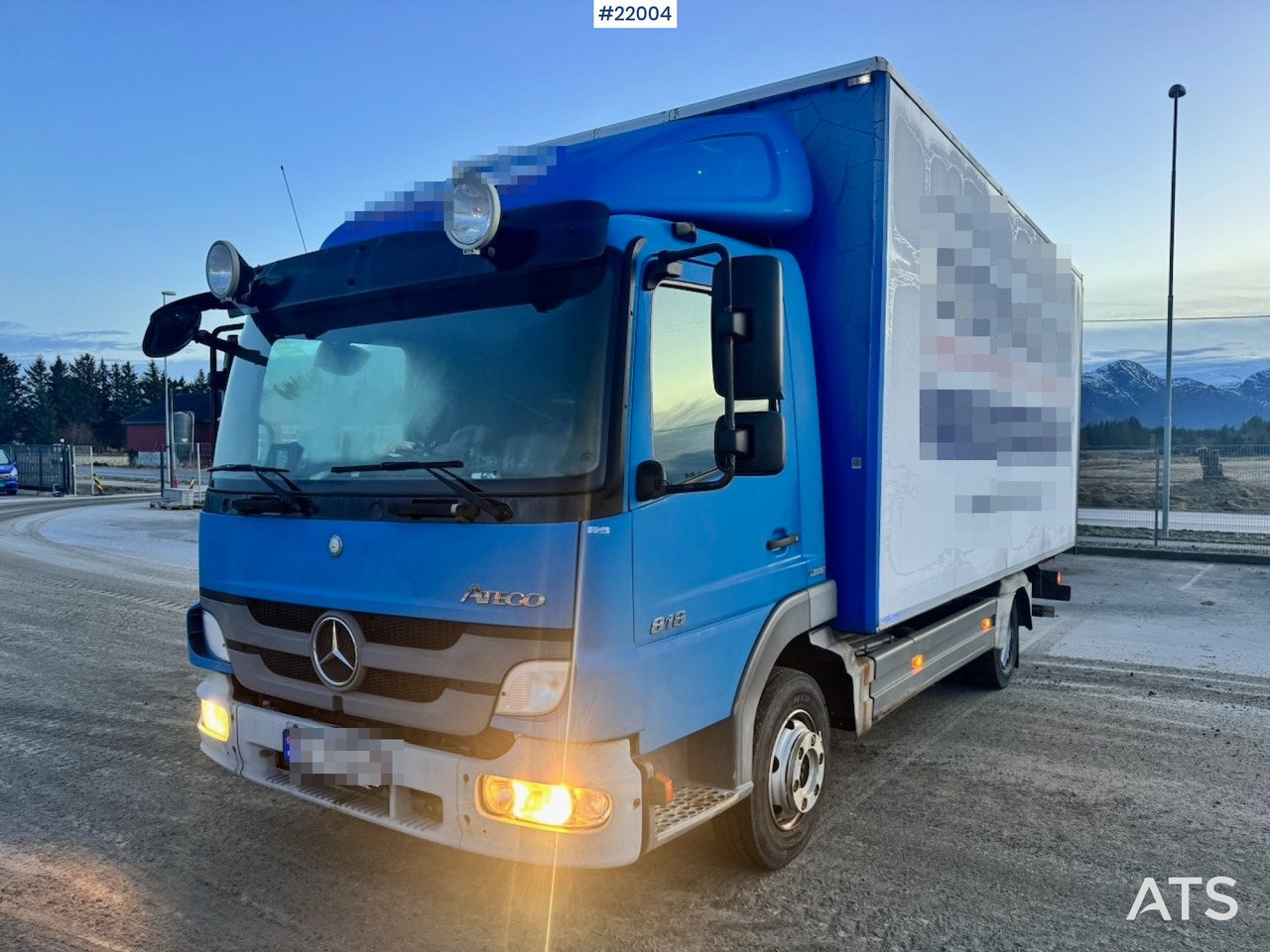 Mercedes 2012 Mercedes Atego 818 Skapbil m/ Løftelem. 140 000 km! - Lastbil varevogn: billede 2 Mercedes 2012 Mercedes Atego 818 Skapbil m/ Løftelem. 140 000 km! - Lastbil varevogn: billede 2