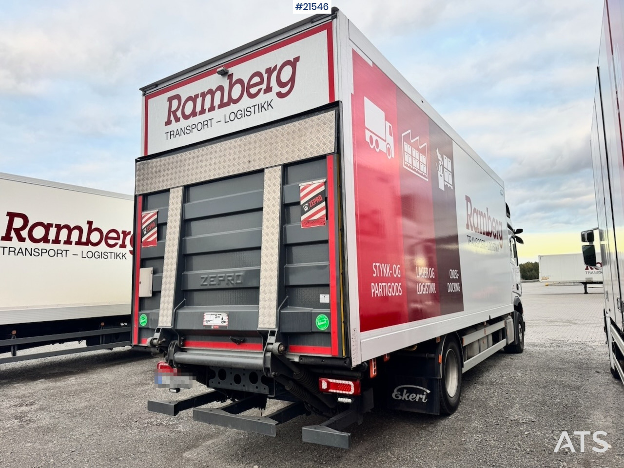 Mercedes Actros 1833 - Lastbil varevogn: billede 4 Mercedes Actros 1833 - Lastbil varevogn: billede 4