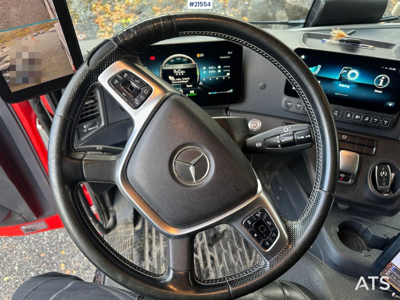 Leje en Mercedes Actros 2543 6x2 2 – kammers komprimatorbil m/ 2020 JOAB Anaconda twin påbygg Mercedes Actros 2543 6x2 2 – kammers komprimatorbil m/ 2020 JOAB Anaconda twin påbygg: billede 40