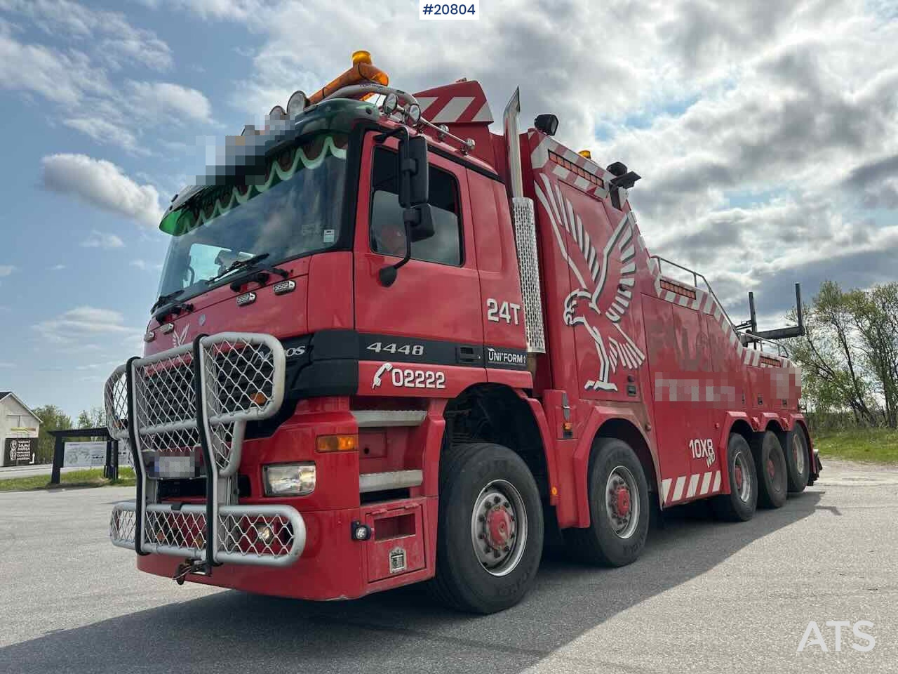 Mercedes Actros 4448 - Bjærgningskøretøj: billede 1 Mercedes Actros 4448 - Bjærgningskøretøj: billede 1