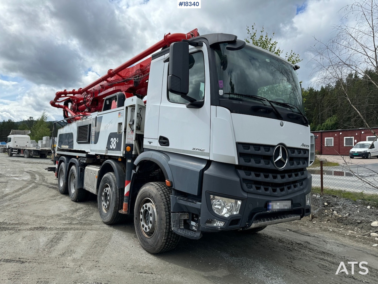 Mercedes Arocs - Betonpumpe: billede 1 Mercedes Arocs - Betonpumpe: billede 1