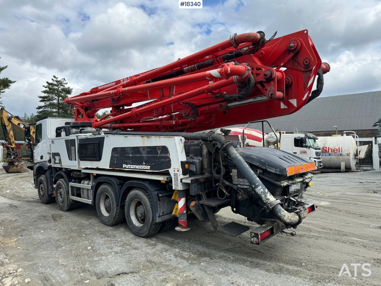 Mercedes Arocs - Betonpumpe: billede 5 Mercedes Arocs - Betonpumpe: billede 5