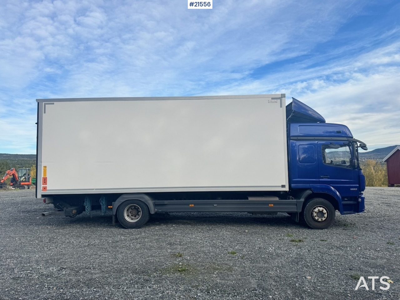 Mercedes Atego 1530 Skapbil m/ Full Sideåpning - Lastbil varevogn: billede 2 Mercedes Atego 1530 Skapbil m/ Full Sideåpning - Lastbil varevogn: billede 2