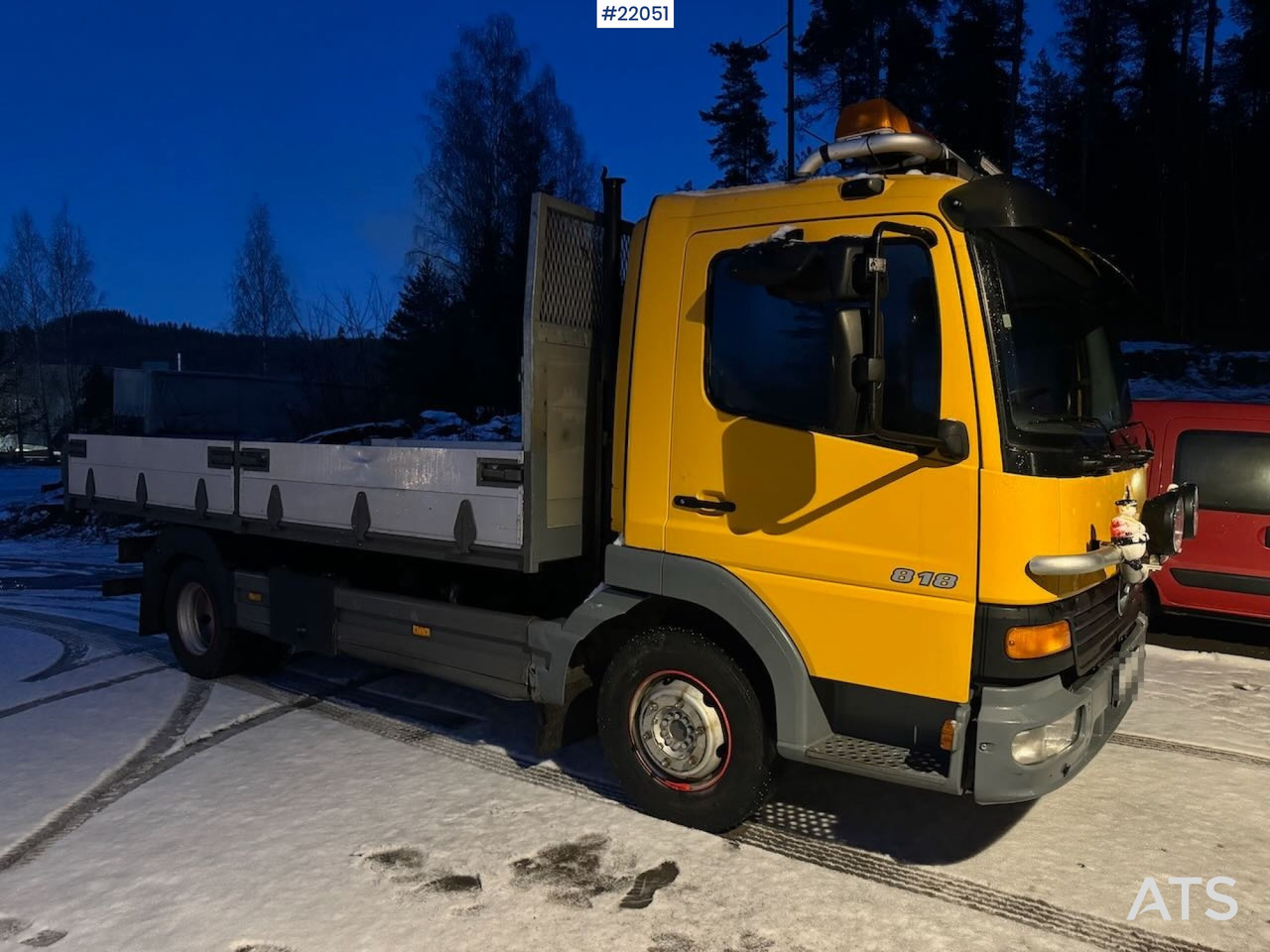 Mercedes Atego 818 Tippbil. Eu-godkjent til 08.2026. SE VIDEO - Tipvogn lastbil: billede 1 Mercedes Atego 818 Tippbil. Eu-godkjent til 08.2026. SE VIDEO - Tipvogn lastbil: billede 1