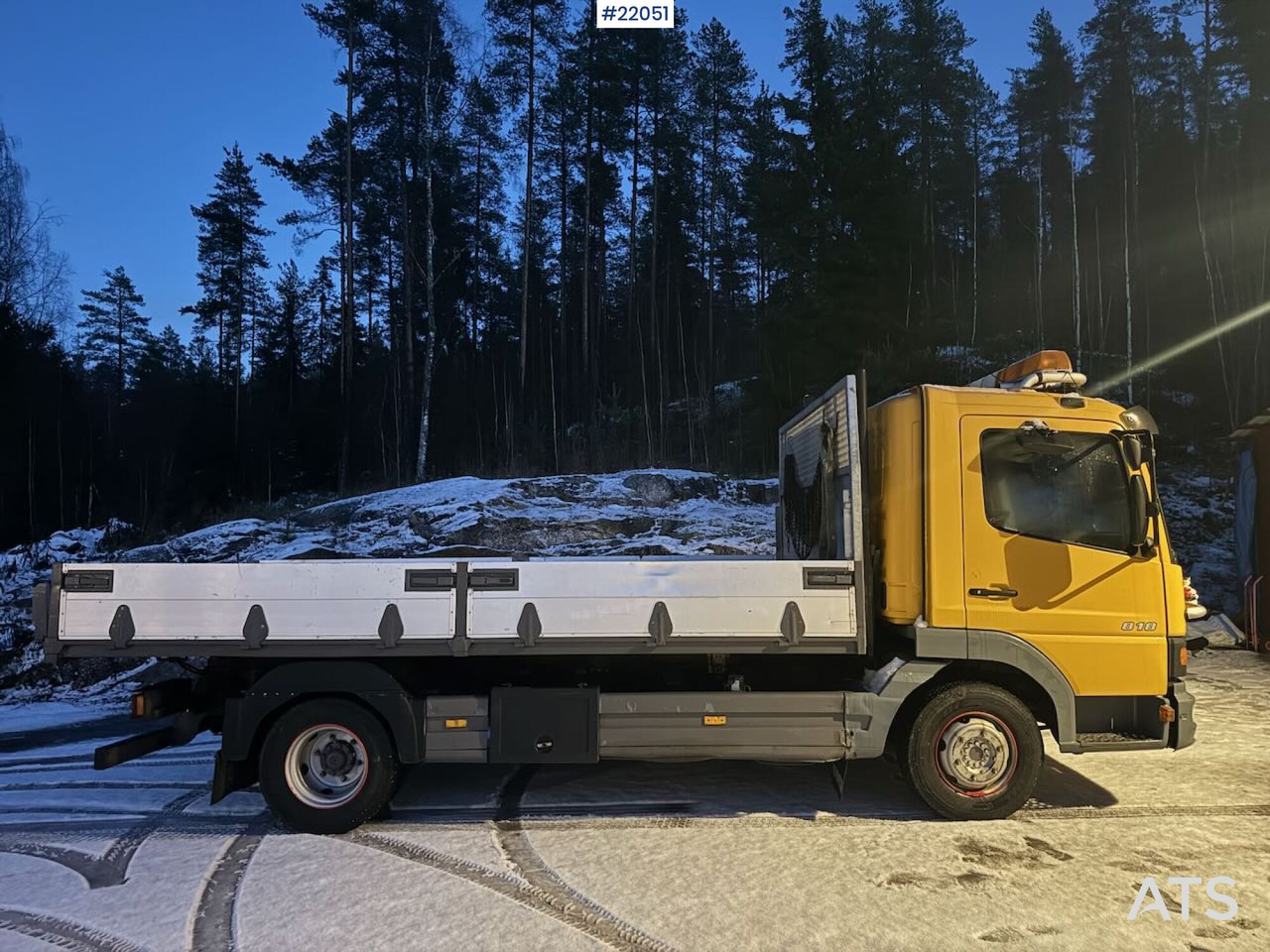 Mercedes Atego 818 Tippbil. Eu-godkjent til 08.2026. SE VIDEO - Tipvogn lastbil: billede 2 Mercedes Atego 818 Tippbil. Eu-godkjent til 08.2026. SE VIDEO - Tipvogn lastbil: billede 2
