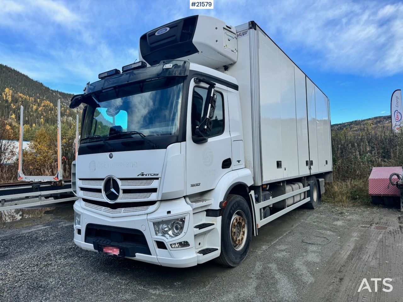 Mercedes-Benz Antos 1832 m/ Full sideåpning og Kjøl/frys. - Lastbil varevogn: billede 1 Mercedes-Benz Antos 1832 m/ Full sideåpning og Kjøl/frys. - Lastbil varevogn: billede 1