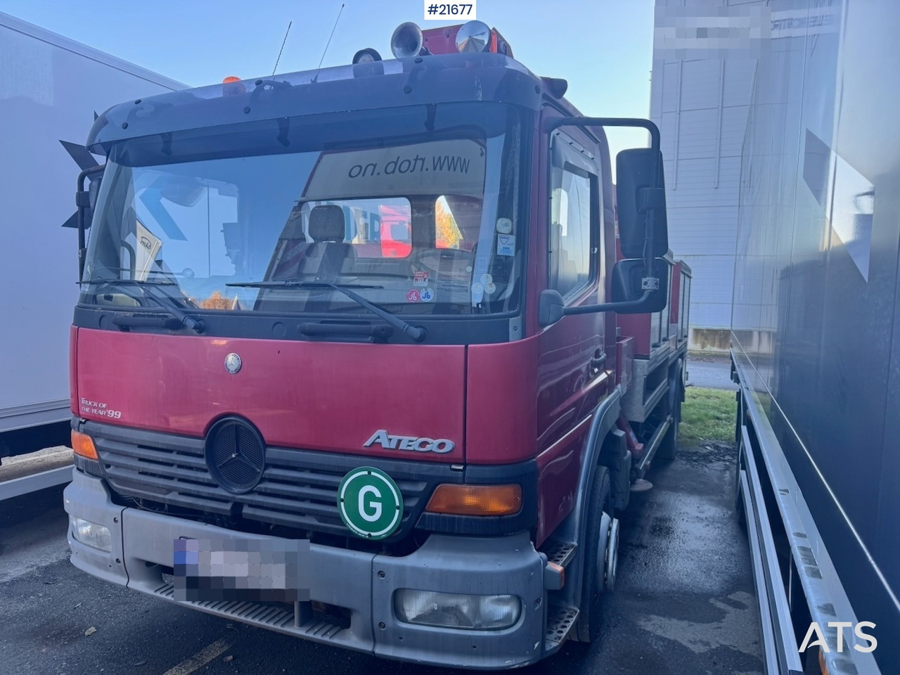 Mercedes-Benz Mercedes Atego 4x2 18 meters Liftbil - Lastbil med mandskabslift: billede 4 Mercedes-Benz Mercedes Atego 4x2 18 meters Liftbil - Lastbil med mandskabslift: billede 4