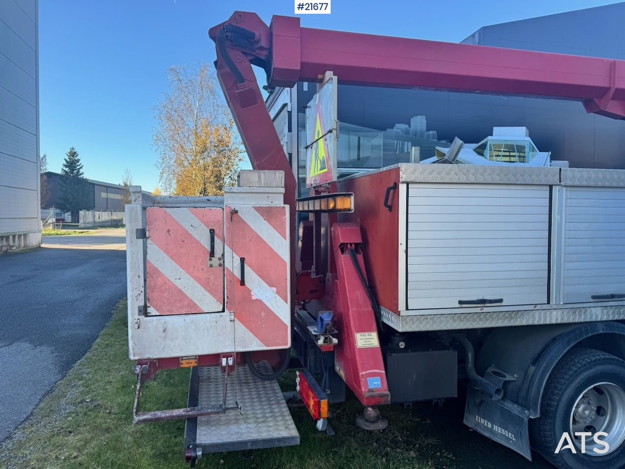 Lastbil med mandskabslift Mercedes-Benz Mercedes Atego 4x2 18 meters Liftbil: billede 6 Lastbil med mandskabslift Mercedes-Benz Mercedes Atego 4x2 18 meters Liftbil: billede 6