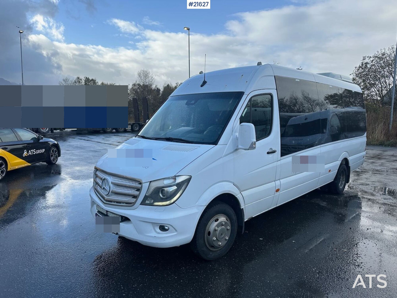Mercedes Sprinter minibuss 4x2 m/ 16+1 seter, rullestolrampe og handikap plass. - Minibus, Persontransport: billede 2 Mercedes Sprinter minibuss 4x2 m/ 16+1 seter, rullestolrampe og handikap plass. - Minibus, Persontransport: billede 2